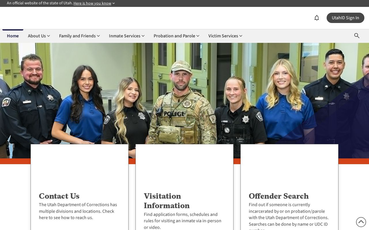 Sanpete County criminal history UDC offender search channel